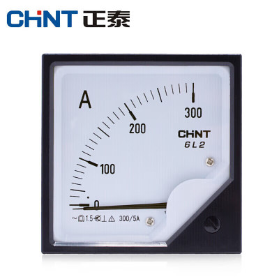 正泰(CHNT)指针式电表6L2-A 300/5A 2个装