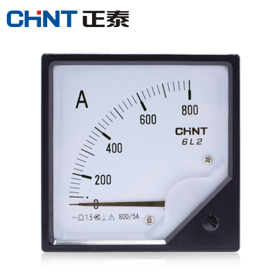 正泰(CHNT)指针式电表6L2-A 800/5A 2个装