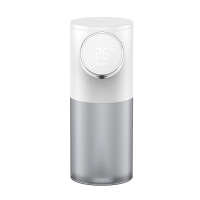 智能台式自动感应泡沫洗手机USB充电皂液器 白色