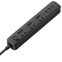 小米(MI) 米家插线板(含3口USB 2A快充)插座 插排 排插