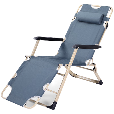 汉乐美途 折叠躺椅户外椅折叠床单人便携折叠椅可调靠背 HL-0901