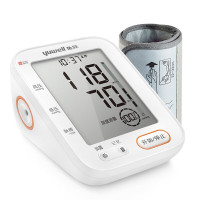 鱼跃(YUWELL)家用电子血压计上臂式量血压仪器语音播报智能测血压YE690F血压计+大屏+背光+语音+深度测量