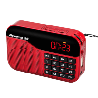 纽曼(Newmine) 便携式播放器收音机插卡音响 N63 红色