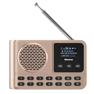 纽曼(Newmine) 便携式收音机插卡播放器 MX28