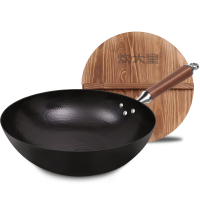 炊大皇(COOKER KING)32cm 纯手工铁打锅手工铁锅B49698