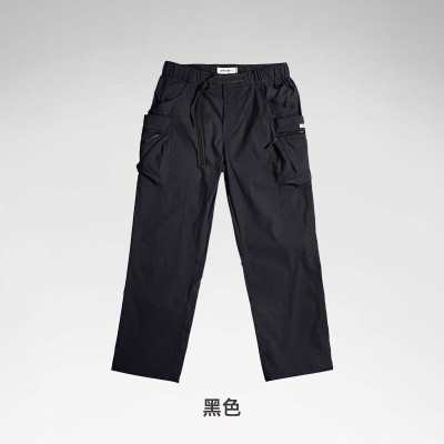 挪客Naturehike多口袋机能长裤户外登山防晒防水休闲裤 黑色 XXL CNH23KZ013