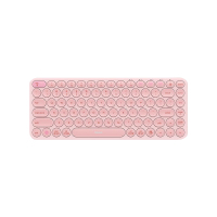 倍思(BASEUS)无线蓝牙三模无线键盘[单个键盘]蓝牙无线键盘 粉色 无光 K01A