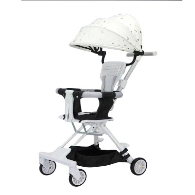 airud婴儿车遛娃神器带遮阳棚可折叠婴儿推车双向手推车0-3岁溜娃神器XW-1