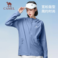 骆驼(CAMEL)户外防晒衣男女夏季薄款冰丝防紫外线防晒服运动皮肤衣A012252007