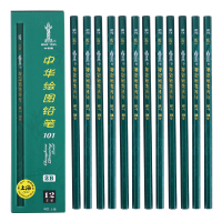 中华(ZHONGHUA)101 2B绘图铅笔,12支/盒