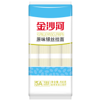 金沙河扁袋原味银丝挂面900g*2