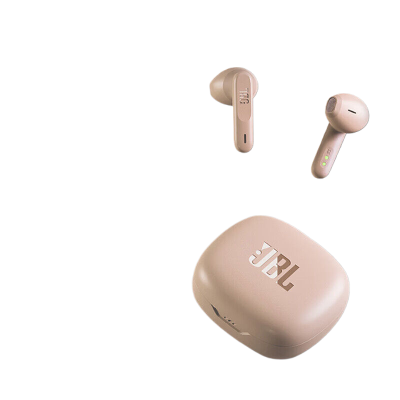 JBL WAVE FLEX 真无线蓝牙耳机 半入耳式音乐耳机 香槟色