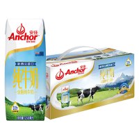 安佳(Anchor) 全脂纯牛奶 250ml*10盒/礼盒装 新西兰进口(gy)