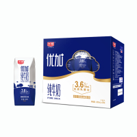 光明优加纯牛奶 200ml*12盒 钻石装