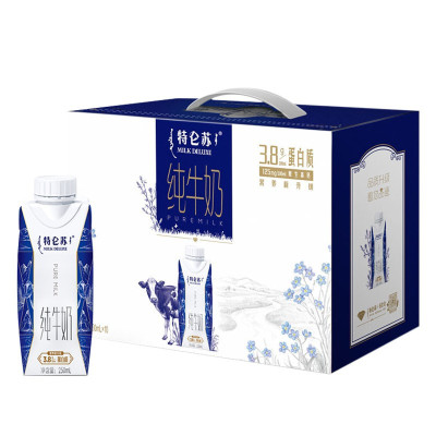 蒙牛 特仑苏梦幻盖纯牛奶 250ml*10盒(jtyh)