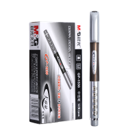 晨光(M&G) GP1530 中性笔大容量大白鲨 黑色 0.5mm 12支装
