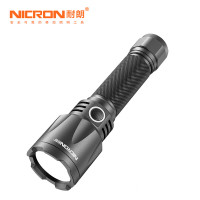 耐朗(NICRON)USB充电强光手电筒 B60 强光远射照明 便携防水电筒