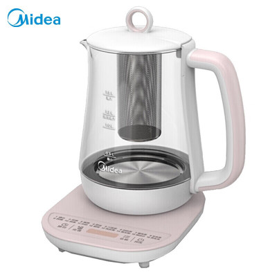 美的(Midea) 养生壶电水壶多功能煮茶器烧水壶开水壶1.5L玻璃茶壶 MK-GE1531