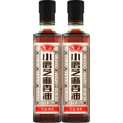 鲁花小磨芝麻香油260ML**2