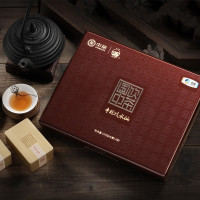 中茶国饮中茶系列-牛栏坑水仙100g 特级大红袍茶叶礼盒 武夷岩茶乌龙茶送礼高端礼品