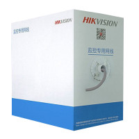 海康威视(HIKVISION)工程级超五类网线无氧铜网线室内 0.45线径 305米/箱 DS-1LN5E-E/E