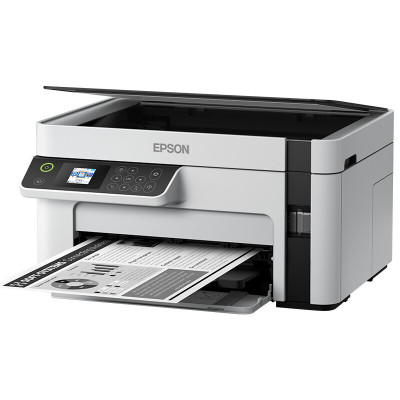 爱普生(EPSON) M2118 墨仓式黑白多功能一体机 打印/复印/扫描 全新设计内置墨仓