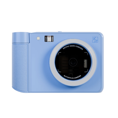 汉印(HPRT)Z1蓝 便携拍照打印一体机 原装彩色数码照相机 家用学生手机蓝牙迷你相片冲印口袋照相机