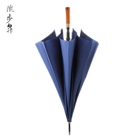 陇步昇 LBS-SS777JC 直柄自动雨伞蓝色