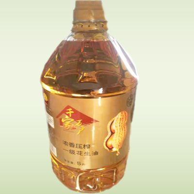 苏米丰 千家万户浓香压榨花生油(5L/桶)