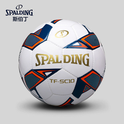 斯伯丁SPALDING标准5号成人训练比赛足球手缝耐用脚感实在64-970Y