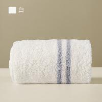 Mintowel素色简约系列智能感应清洁毛巾男女通用面巾白色1条装x30*70cm