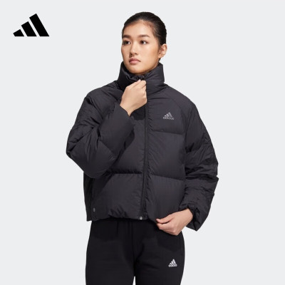 阿迪达斯(adidas) 女子 户外系列 W CROP PUFF JKT 运动 羽绒服 HN21