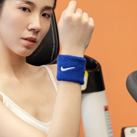 耐克(NIKE)男款女款弹性护腕 新款SWOOSH运动跑步训练网球篮球手腕护具 AC2286-4