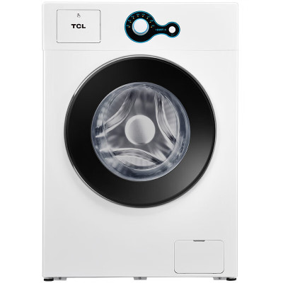 TCL6.5公斤 全自动滚筒洗衣机 一键操作 TG-V65芭蕾白[企业会员]