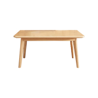 臻远ZY-CZ-001简约实木餐桌饭桌长方形桌子休闲快餐厅桌椅 单桌