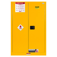 臻远工业安全柜防爆柜化学品实验柜易燃液体存储柜 90加仑黄色