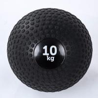 悍德森重力球健身沙球力量训练重量球灌沙药球实心手球 黑色 10KG
