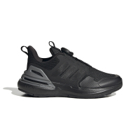 adidas阿迪达斯RapidasportBOA舒适减震防滑耐磨跑步鞋儿童黑色IE6835