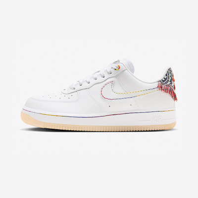 NIKE耐克空军一号女鞋AIR FORCE 1 AF1流苏运动休闲鞋FN8918-111