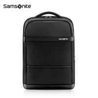 新秀丽(Samsonite)双肩包时尚休闲旅游电脑包商务背包男NU4*09016黑色净重0.6kg1