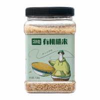 北纯 有机糙米1.5kg 瓶装