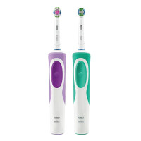 欧乐-B(Oral-B) 亮杰型电动牙刷(薰衣草紫) D12 /两支装