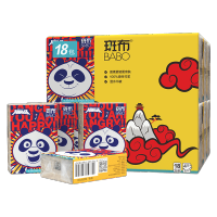 斑布(Babo) 功夫熊猫系列4层8片*18包 手帕纸