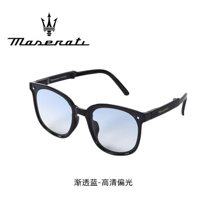 玛莎拉蒂Maserati 太阳眼镜MSOG-0011 -黑色渐透蓝
