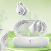 爱国者(AIGO) TWS蓝牙耳机TJ170[耳夹式不入耳] 白色
