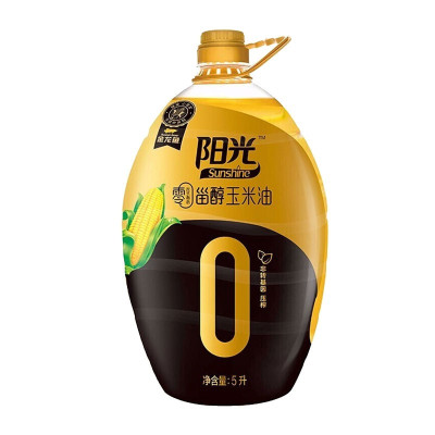 金龙鱼阳光零反甾醇玉米油5L