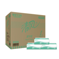 清风 加厚大袋纸抽纸B913A 200张/包 20包整箱