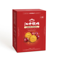 江中食疗 江中猴姑牌酥性饼干朗姆红提144g*4盒