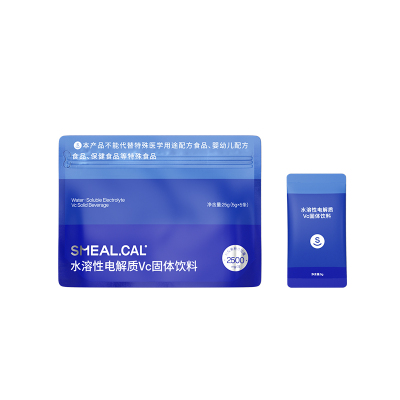 Smeal 水溶性电解质VC固体饮料25g(5g*5包)*1袋(刺梨柠檬味)