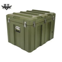 疆泰滚塑箱800*600*600mm 战备物资箱运输周转箱仪器包装箱器材维修箱